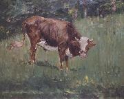 Edouard Manet Jeune taureau dans un pre (mk40) oil painting on canvas